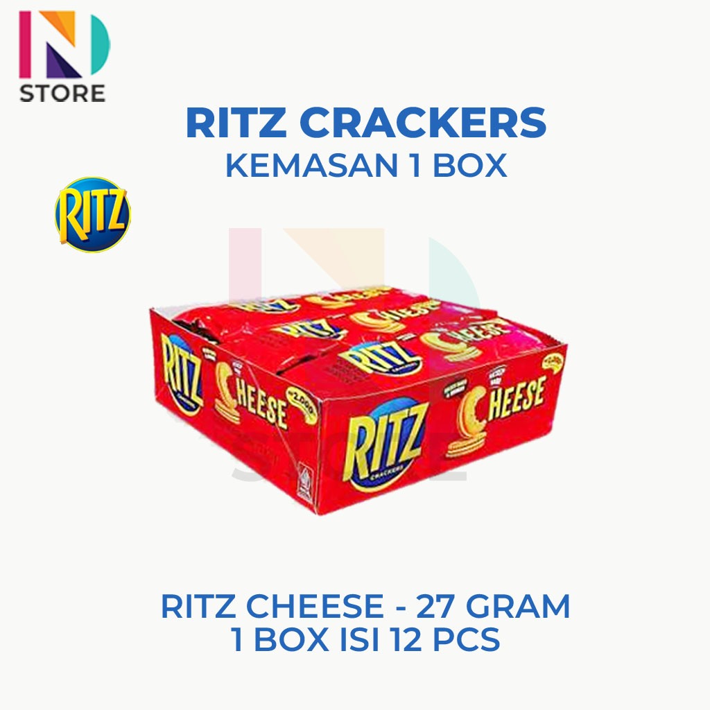 Jual Ritz Crackers Biskuit Rasa Cheese/Chocolate Kemasan 91gr/27gr ...