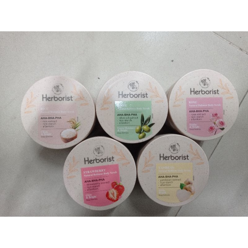Jual Promo Herborist Lulur AHA BHA PHA 100gr | Shopee Indonesia