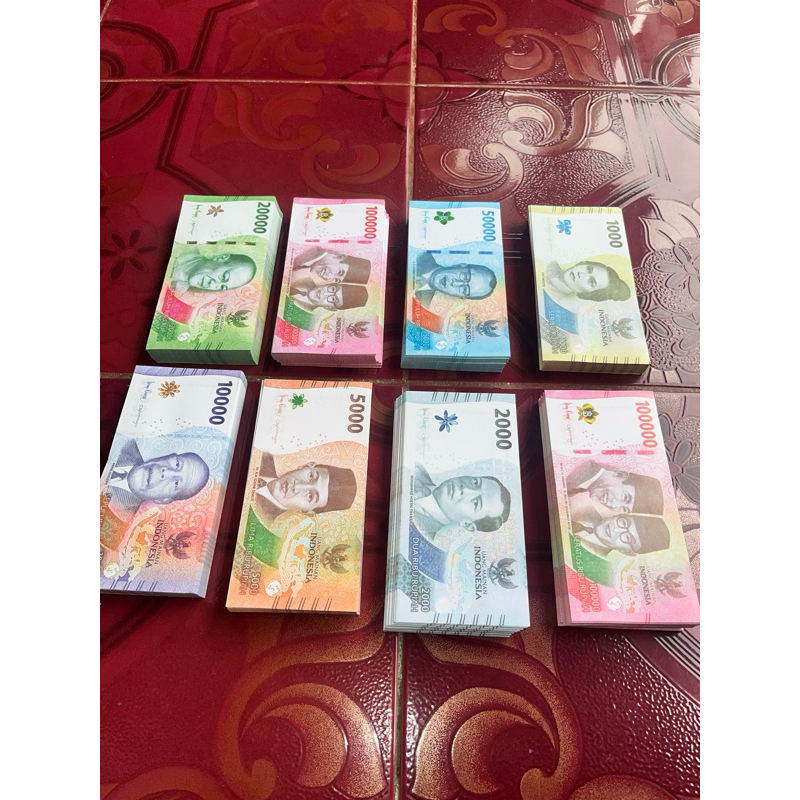 Jual UANG MAINAN TERBARU ISI 100 LEMBAR (CAMPUR) | Shopee Indonesia
