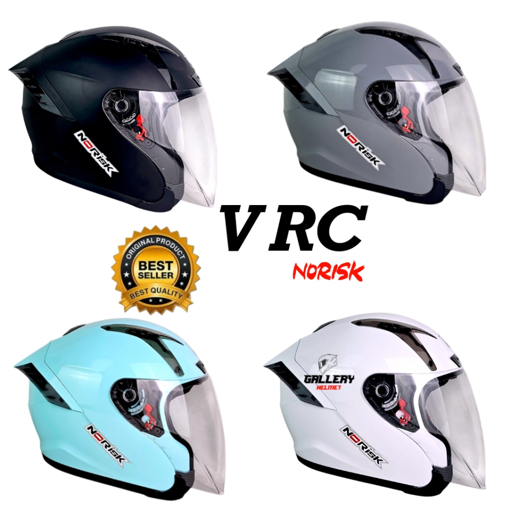 Jual Helm VRC Norisk ALL VARIAN Original Half Face Terbaru Kekinian ...