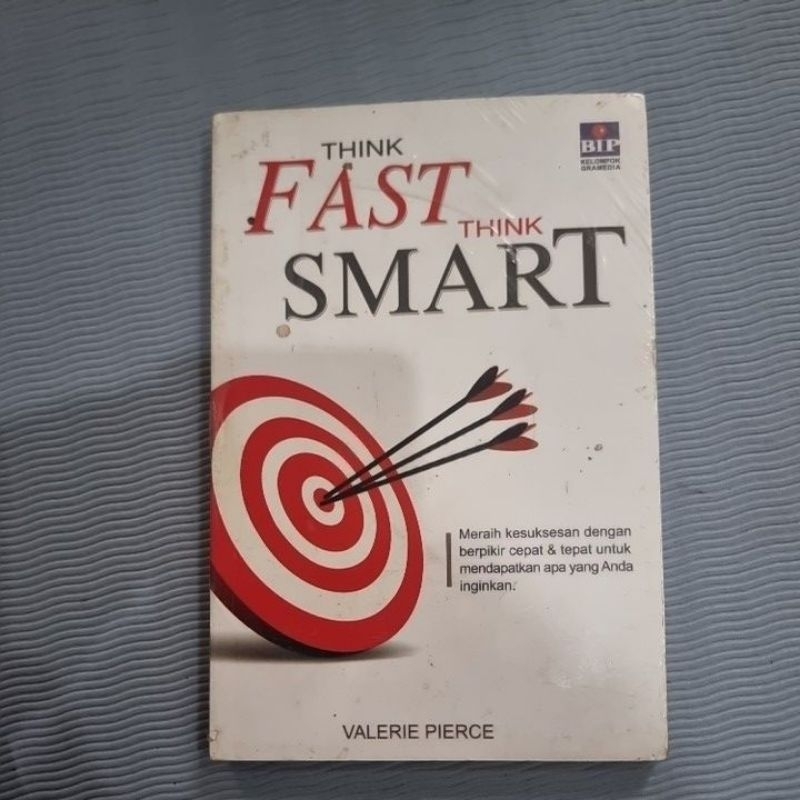 Jual Think Fast Think Smart - Valerie Pierce original segel | Shopee ...