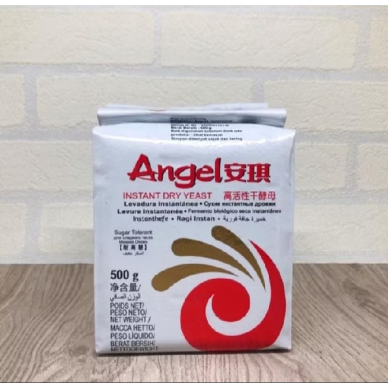 Jual RAGI INSTANT ROTI KUE ANGEL INSTAN DRY YEAST KEMASAN 500GRAM ...