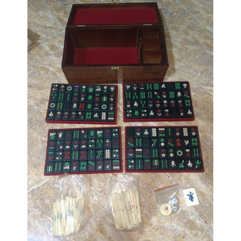 Jual Japanese Riichi Mahjong Set - Japan Maciok Mahyong Jepang | Shopee ...