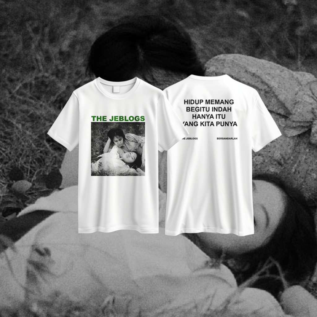 Jual Tshirt The Jeblogs Lirik Bersandarlah | Shopee Indonesia
