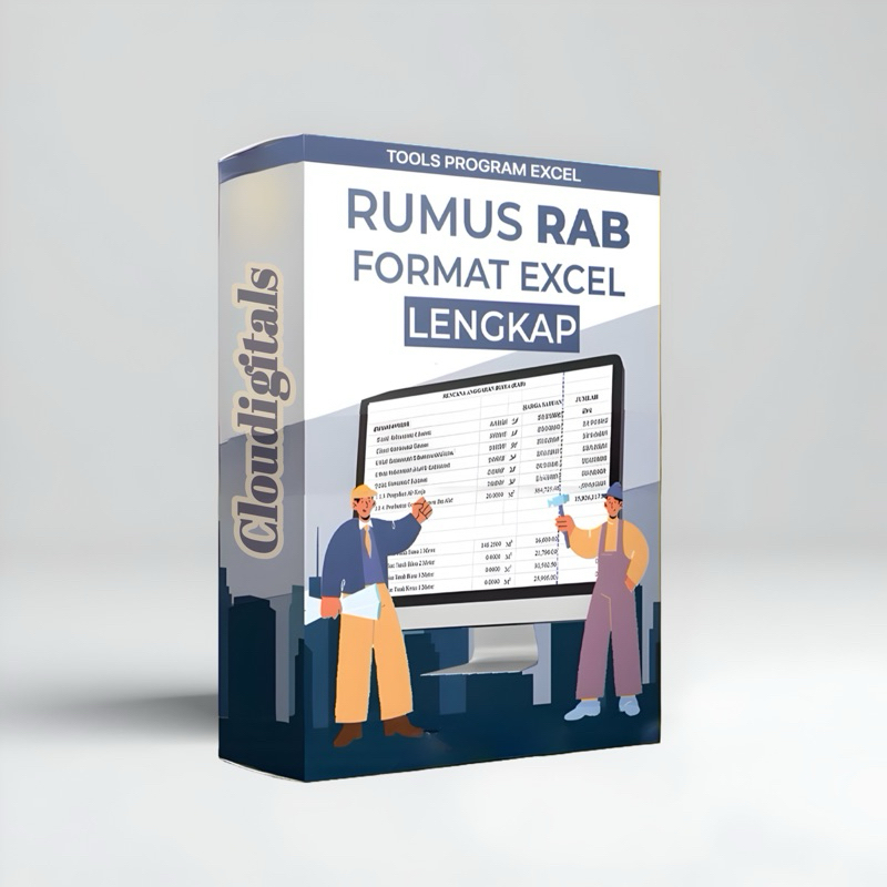 Jual TOOLS RAB OTOMATIS EXCEL - Aplikasi Perhitungan Rencana Anggaran ...