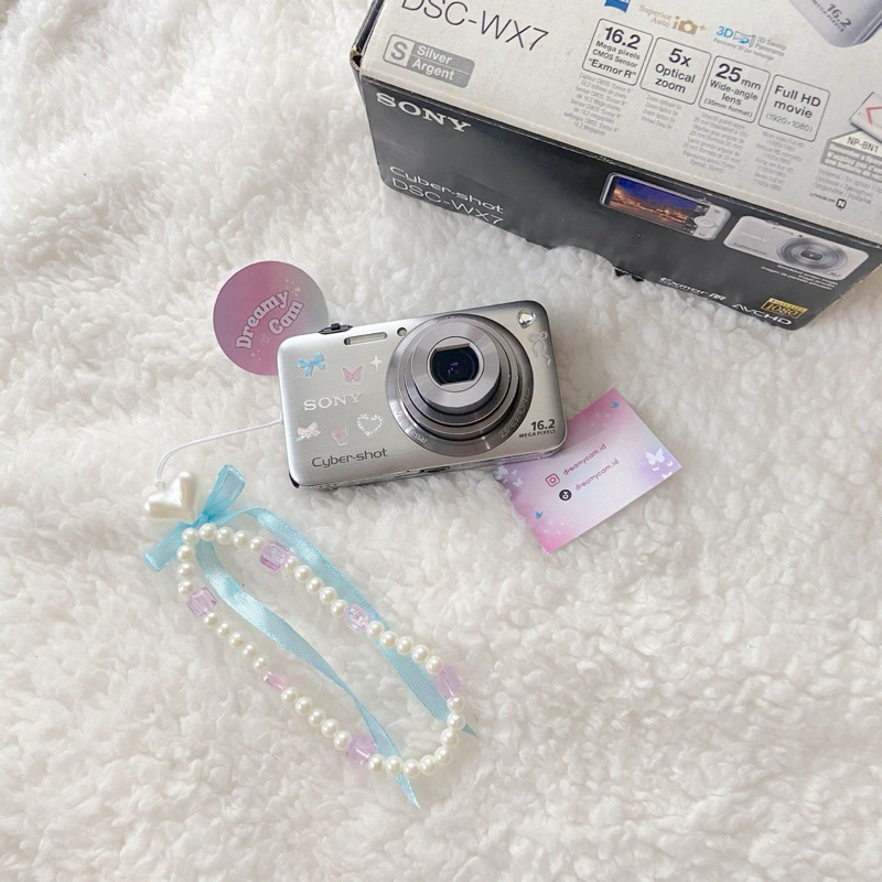 Jual sony cybershot wx7 silver box | Shopee Indonesia