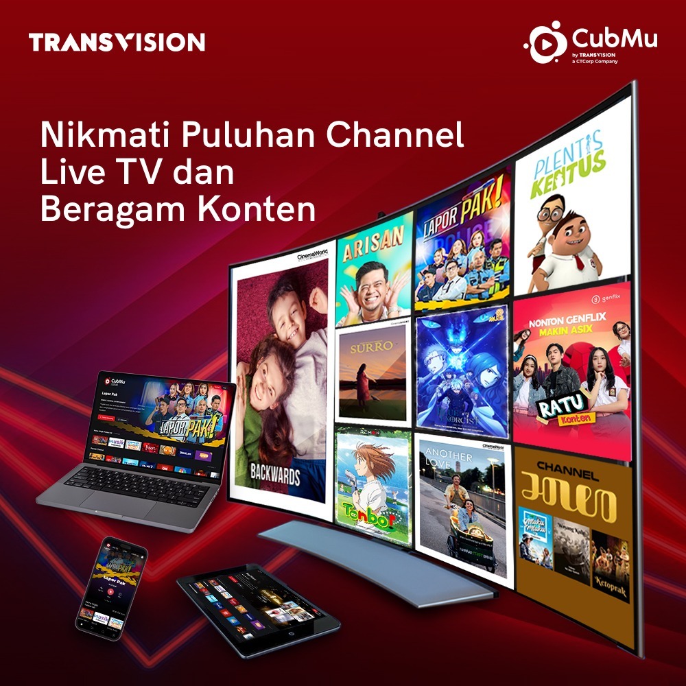Jual Transvision XSTREAM SERU Android TV Box STB FREE All Channel CUBMU ...