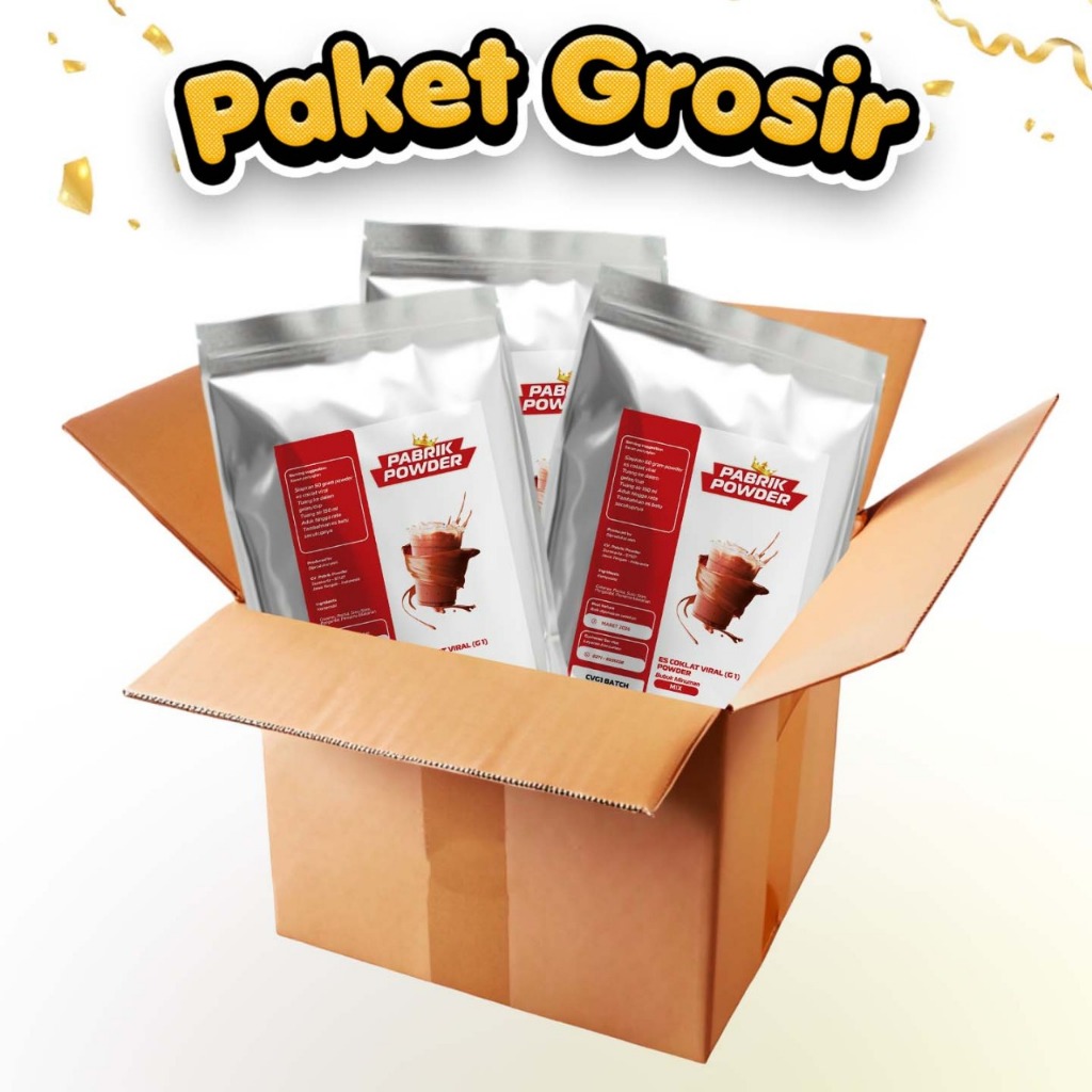 Jual Paket Grosir Bubuk Minuman, Pabrik Powder | Shopee Indonesia