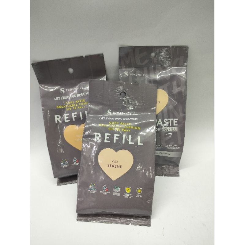 Jual (REFILL) SOMETHINC COPY PASTE BREATHABLE MESH CUSHION SPF 33PA ...