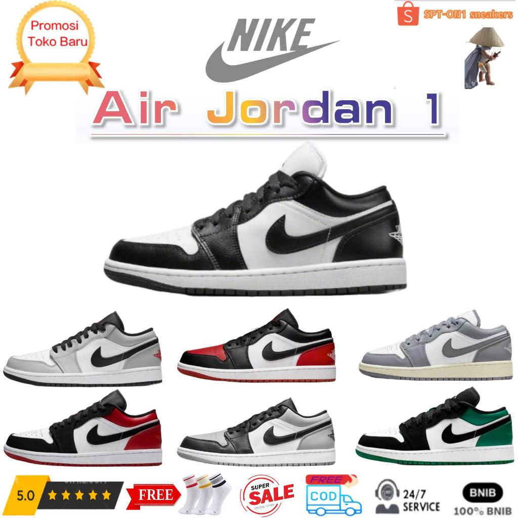 Jual 【Promosi Toko Baru】COD Sepatu Sneakers Nike Air Jordan 1Berbagai ...