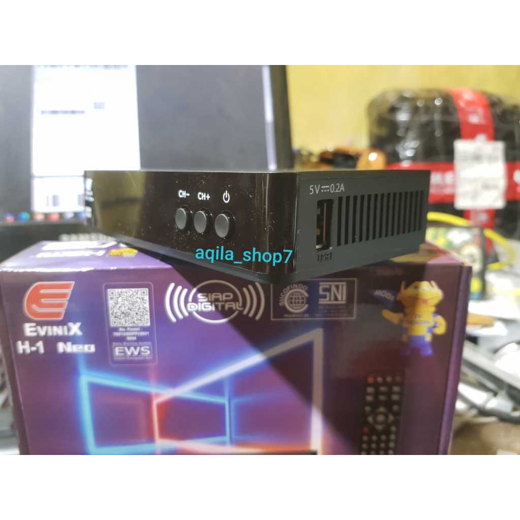 Jual SET TOP BOX STB EVINIX H-1 NEO CHIPSET ALI M3821P | Shopee Indonesia