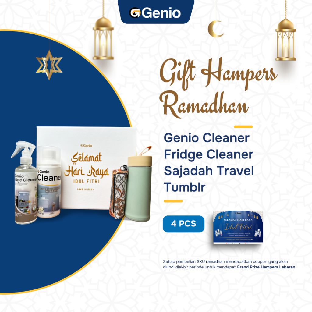 Hampers GENIO Spesial Ramadhan - Parcel lebaran Idul Fitri