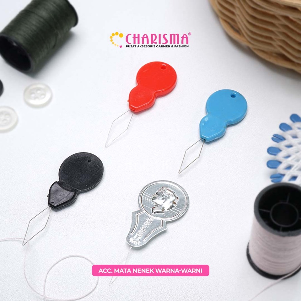 Jual Charisma Mata Nenek Besi dan Warna - Alat Untuk Memasukan Benang ...