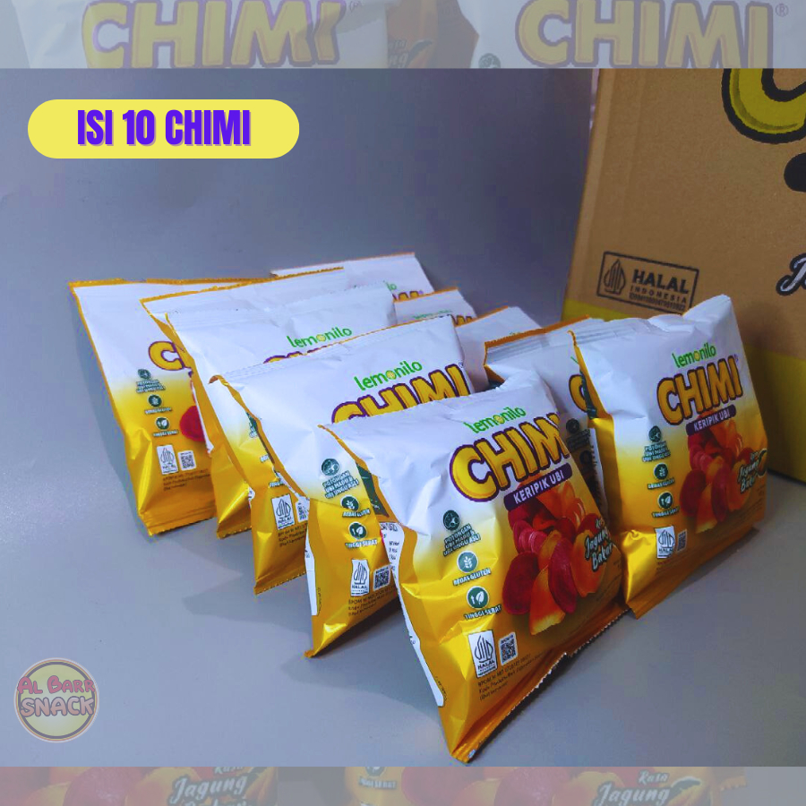 Jual Lemonilo Chimi Keripik Ubi Kemasan Renceng Isi 10 | Shopee Indonesia