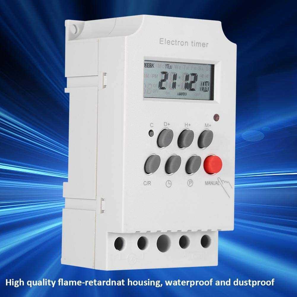Jual Programmable Digital Timer listrik Switch Relay 28 Program 220V ...