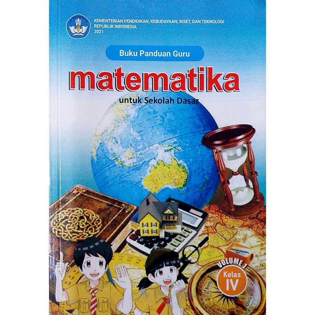 Jual BUKU GURU MATEMATIKA KELAS 4 VOL 1 KURIKULUM MERDEKA SD/MI ...