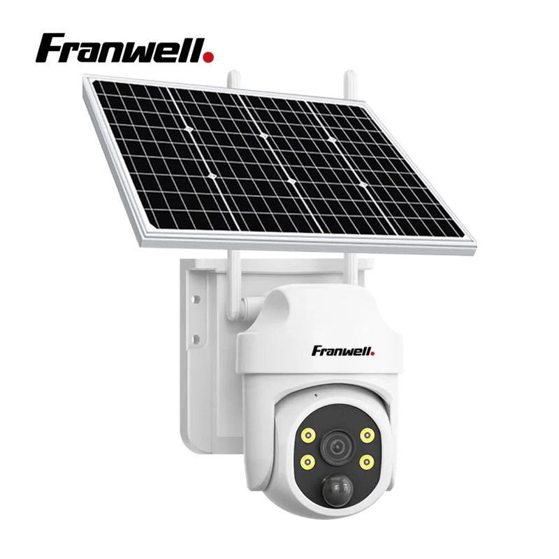 Franwell 4g kamera tenaga surya solar camera pakai simcard hd 1080p outdoor