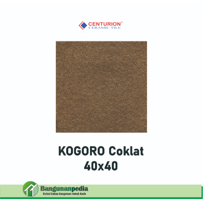 KERAMIK LANTAI CARPORT TERAS GARASI 40x40 CENTURION KOGORO