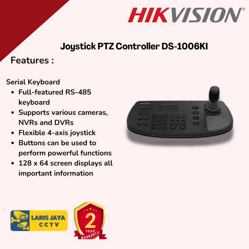 Jual Joystick PTZ Controller DS-1006KI PTZ Controller | Shopee Indonesia