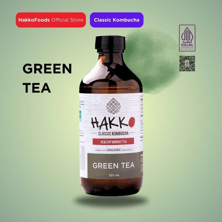 Jual Hakko Kombucha Original Green Tea/ Teh Hijau 330ml | Shopee Indonesia