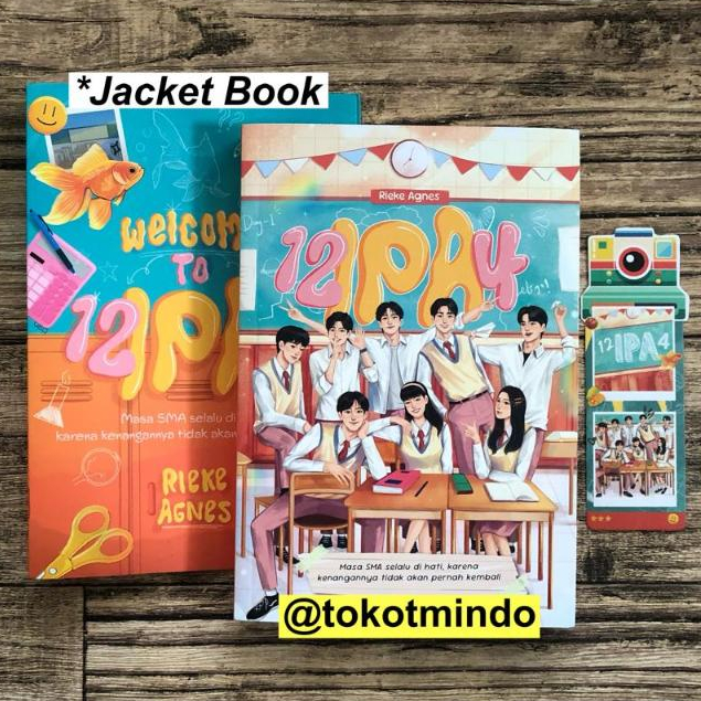 Jual Novel 12 IPA 4 - Rieke Agnes - Akad x Skuad | Shopee Indonesia