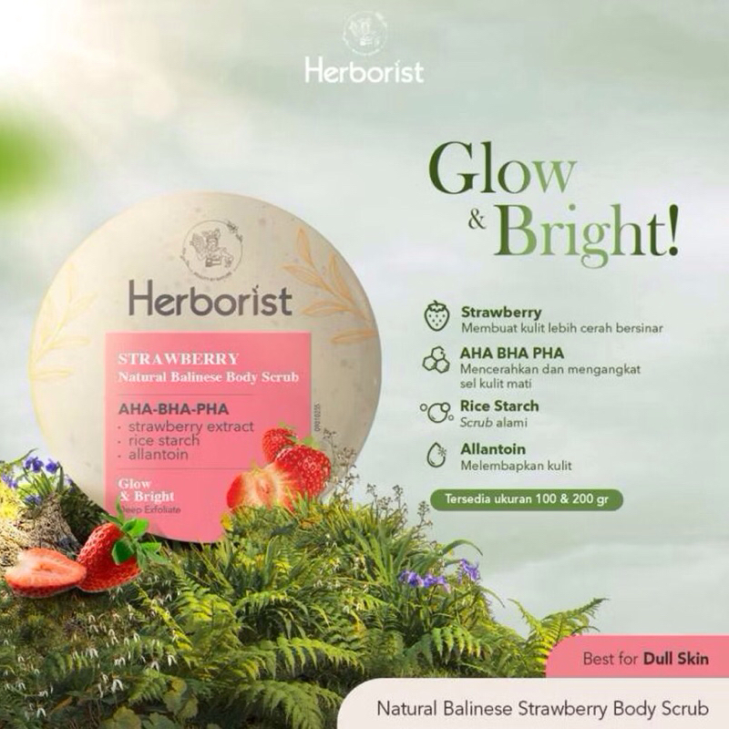 Jual HERBORIST— Natural Balinese Body Scrub AHA-BHA-PHA 100 g | Shopee ...