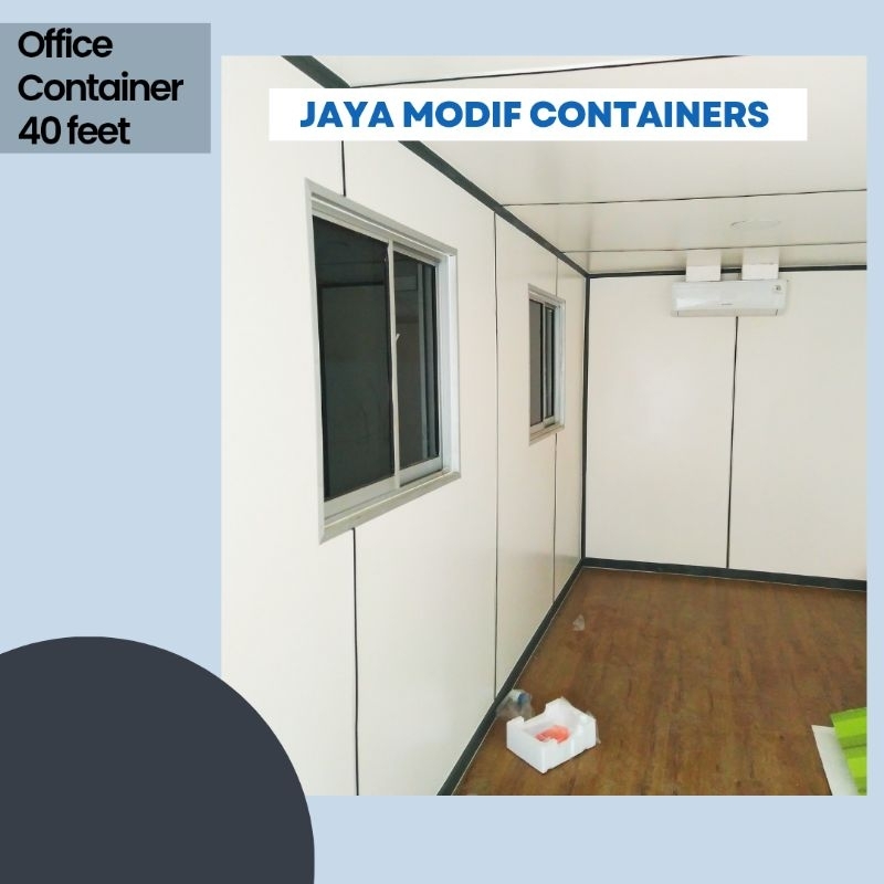 Jual Container Office 40 Feet (Jual/Sewa/Modif) - 20Feet / 40Ft Office ...
