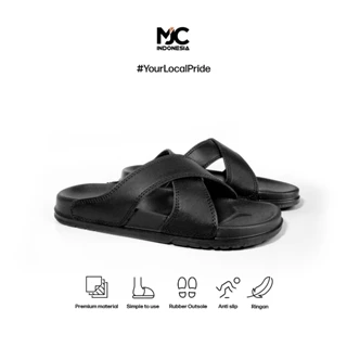MJC Indonesia - Comforta Sandal Slide Pria Sandal Slip On Distro Premium Terbaru Pria Dewasa Original Sandal Kasual Trendy Sandal Anti Slip Ringan