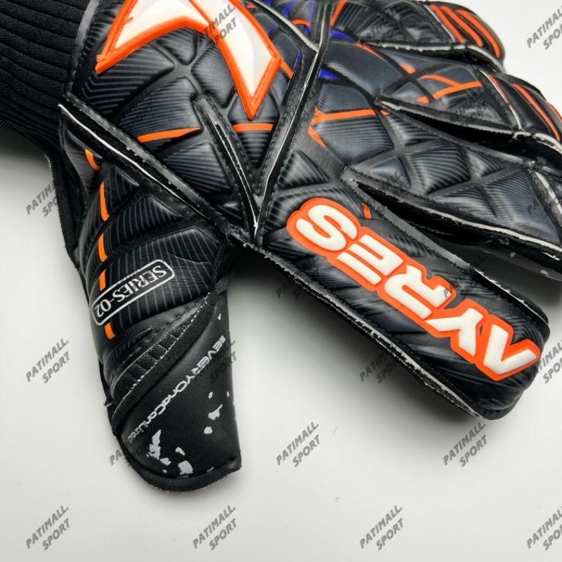 Jual SARUNG TANGAN KIPER AYRES O2 HITAM ORANGE TERBARU ORIGINAL 2025 ...