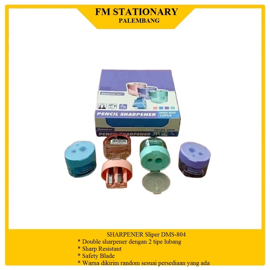 Jual RAUTAN SERUTAN PERUNCING SHARPENER DAIMARSER DMS-804 (2lubang ...