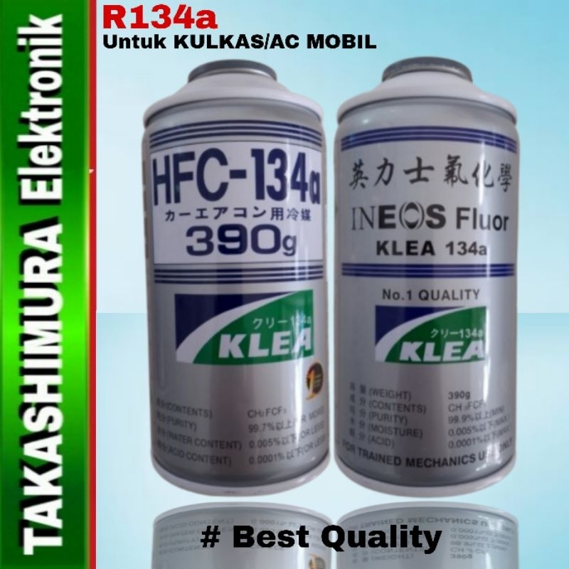 Jual KLEA HFC/INEOS R134a 390gr UNTUK KULKAS AC MOBIL | Shopee Indonesia