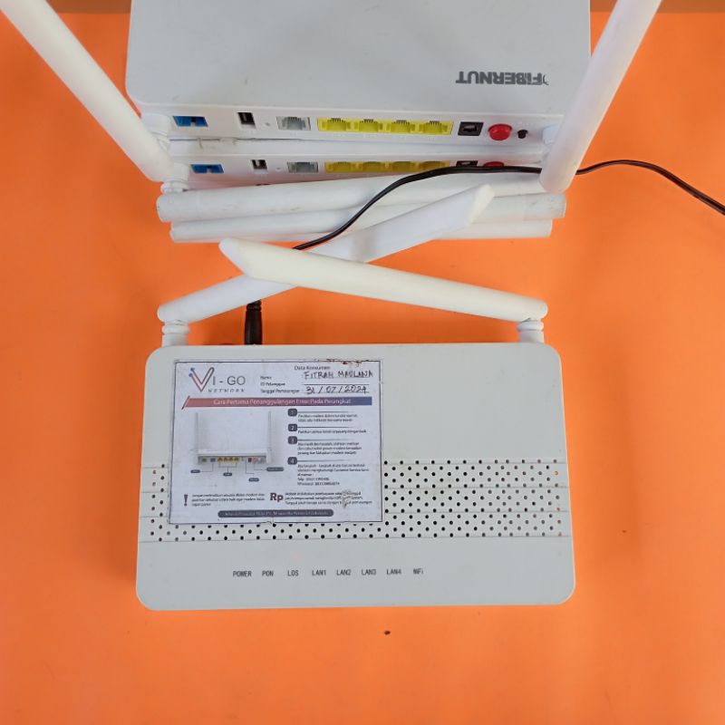 Jual FIBERNUT XPON TERMINAL FN-RO1B XPON ONT ROUTER WIRELESS | Shopee ...