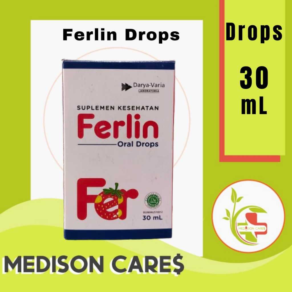 Jual ferlin drops 30ml suplemen makanan | Shopee Indonesia