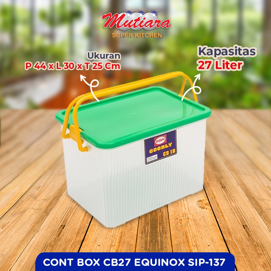 Jual Container Box Plastik Equinox CB-27 SIP-137 Shinpo | Shopee Indonesia