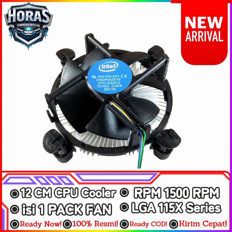 Jual Fan Processor Intel OEM Socket LGA 775/1155/1151/1200/1150/1156 ...