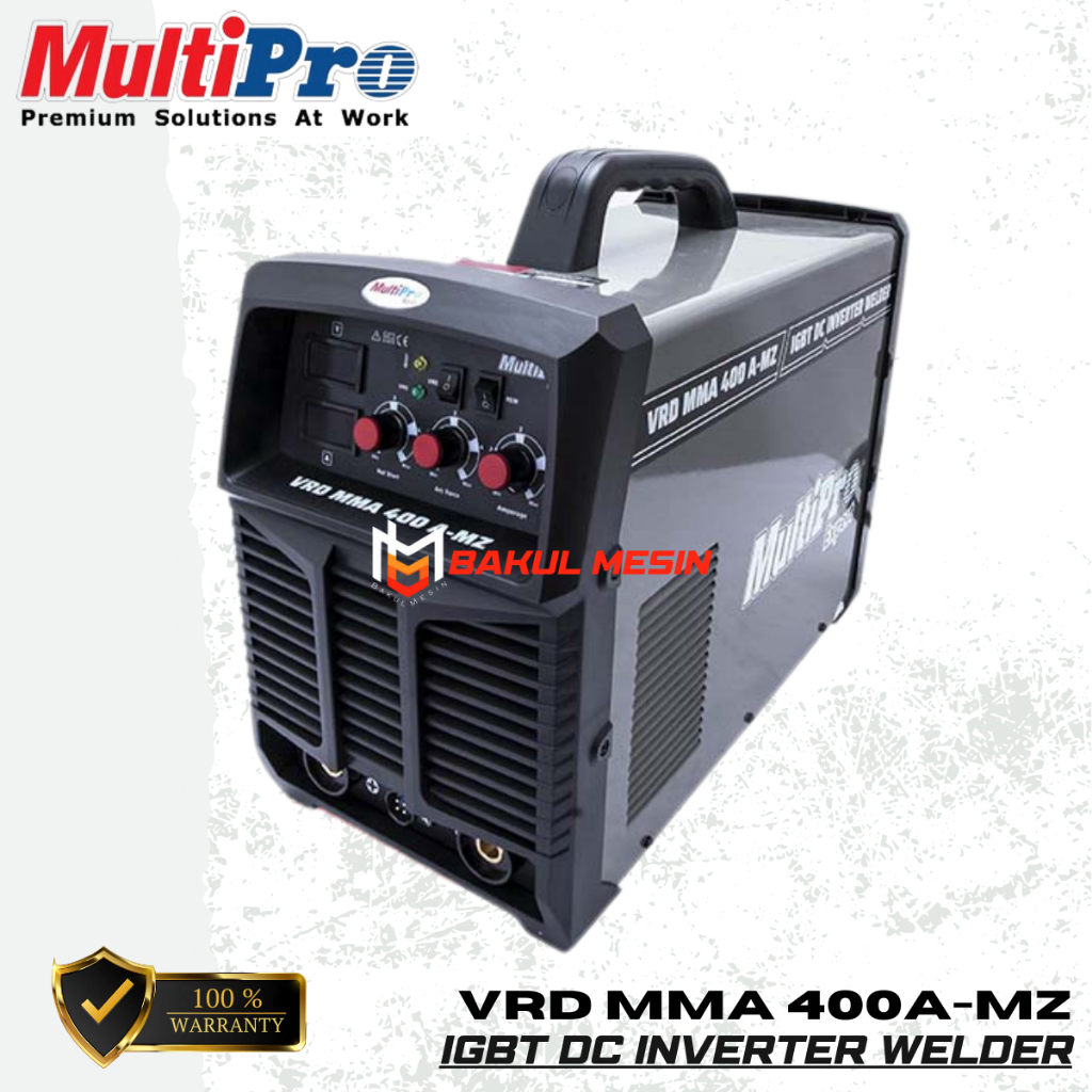 Jual Multipro VRD MMA 400 A-MZ Mesin Las Inverter VRD MMA400A-MZ IGBT ...