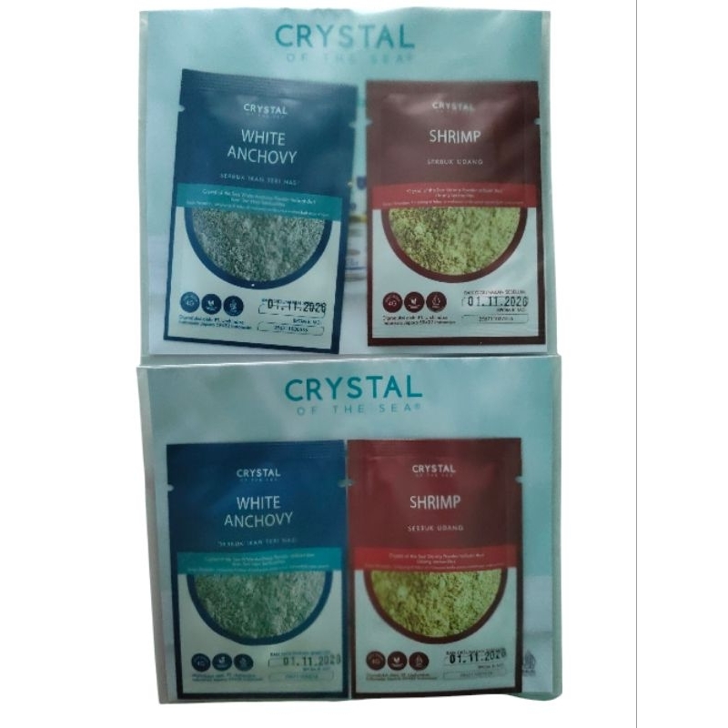 Jual CRYSTAL OF THE SEA SACHET ISI 2 SACHET WHITE ANCHOVY & SHRIMP ...