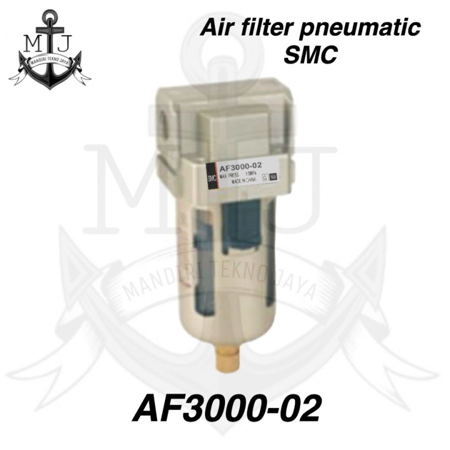Jual AIR FILTER PNEUMATIC AF3000-02 SMC | Shopee Indonesia
