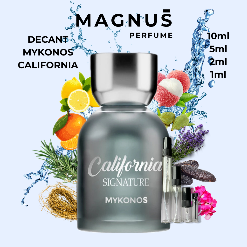 Jual Decant Mykonos - California Signature Extrait De Parfum | Shopee ...