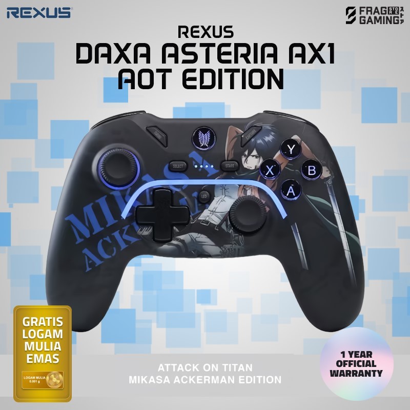 Jual Rexus Asteria AX1 / AX-1 Rexus Wireless Controller Special AOT ...