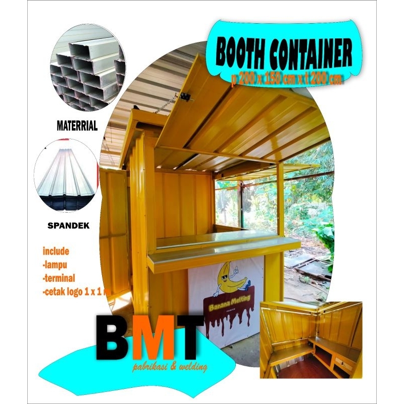Jual booth container #BJR type | Shopee Indonesia