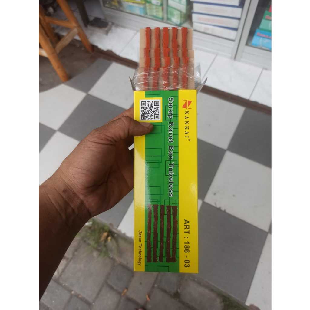 Jual 1 BOX / ecer NANKAI Cacing Tubles Set Isi 25 Batang ( ecer 5 ...