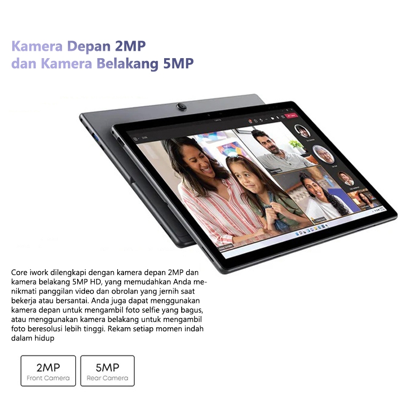 Jual NEXTFUN Laptop 2 in 1 Tablet iwork 12GB 1TB Windows 11 layar ...