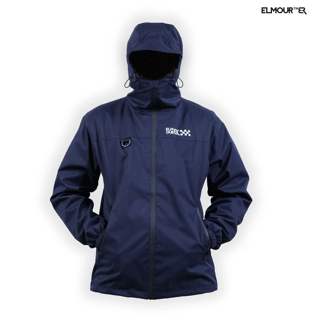 Elmour Jaket Gorpcore Bahan Tahan air dan angin waterproof windproof Outwear Series