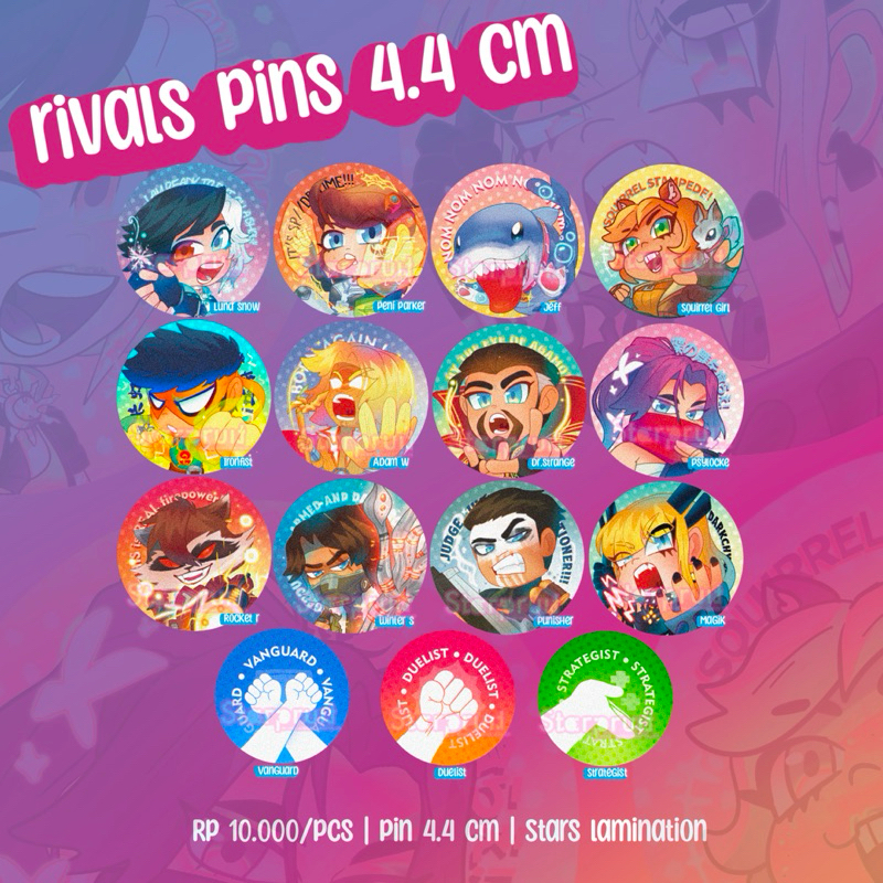 Jual pin marvel rivals! | Shopee Indonesia