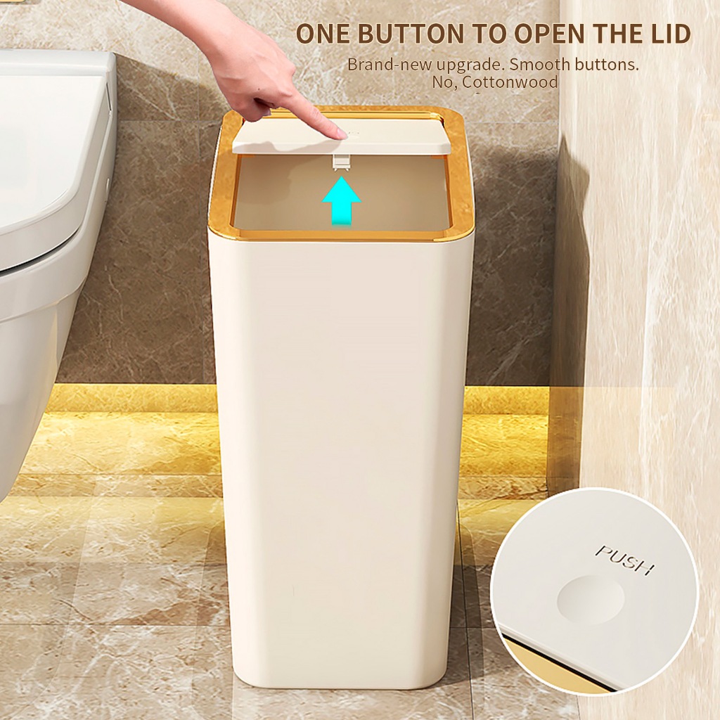 Tempat Sampah Rumah Elegan Design / Kotak Minimalis Indoor - foto 5