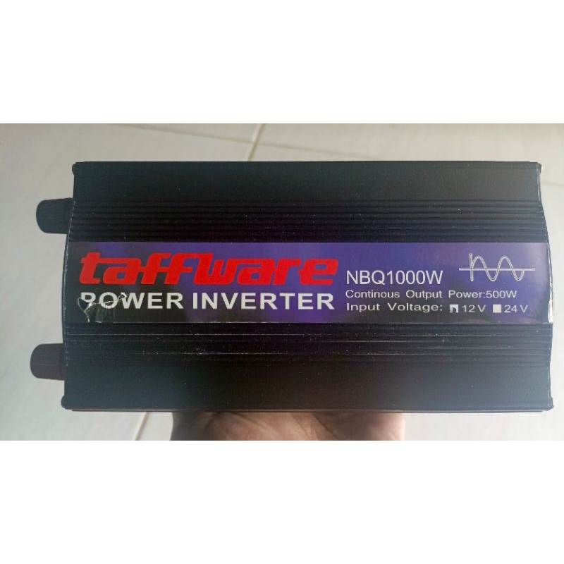 Jual Inverter Taffware 12V NBQ 1000W Pure Sine Wave | Shopee Indonesia