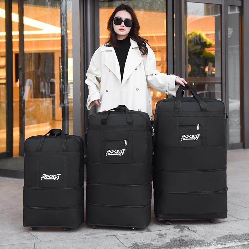 Jual TAS TRAVEL RODA JUMBO 4 TINGKAT / TRAVEL BAG JUMBO / DUFFEL BAG ...