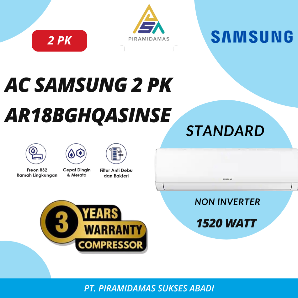 Jual AC Samsung 2 PK R32 AR18BGHQ | Shopee Indonesia