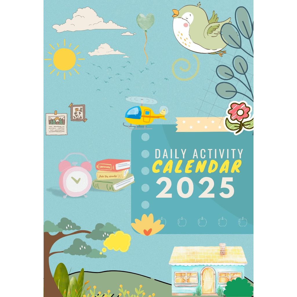 Jual Kalender Aktivitas 2025 Cute Version (Produk Digital) | Shopee ...